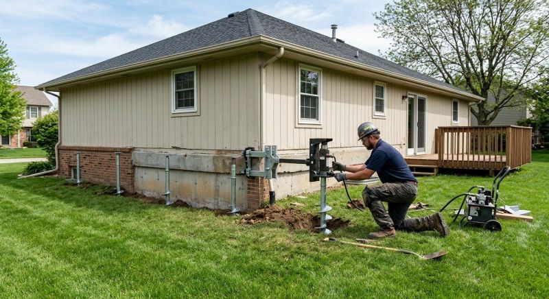 Settling Foundation Service in Martinsville, VA