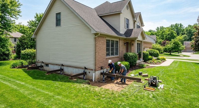 Settling Foundation Service in Martinsville, VA