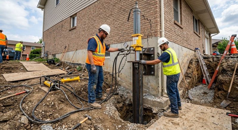 Settling Foundation Service in Madison, NC
