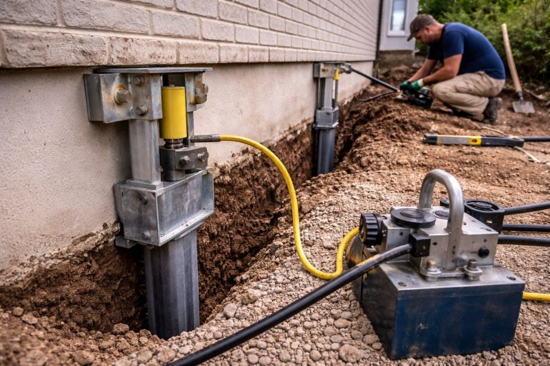Sinking Foundation Repair in Dry Fork, VA
