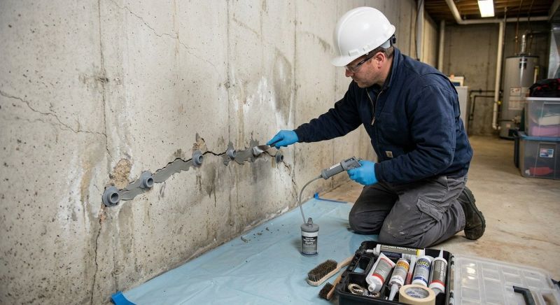 Structural Crack Repair in Martinsville, VA