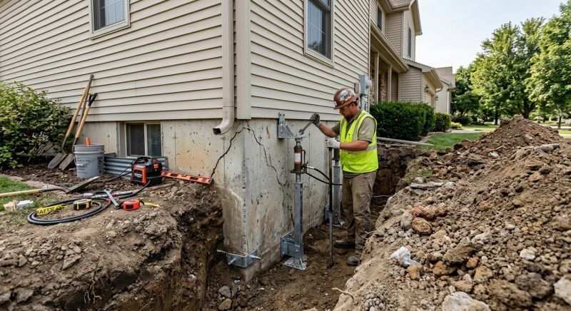 Structural Foundation Repair in Axton, VA