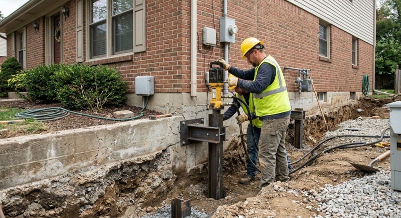 Structural Foundation Repair in Martinsville, VA