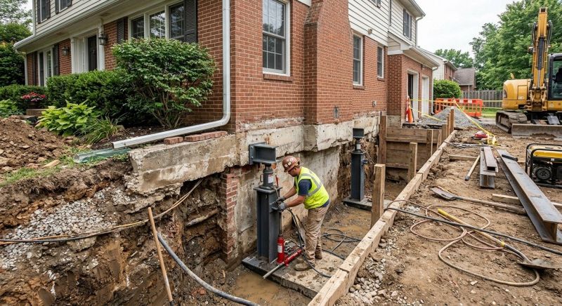 Underpinning Repair in Martinsville, VA