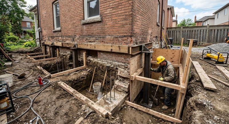 Underpinning Repair in Martinsville, VA